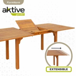 Mesa Jardín Extensible Rectangular Acacia 6 Comensales Aktive 9 Mesa Jardín Extensible Rectangular Acacia 6 Comensales Aktive -Conforama Tienda de ventas 2a885602e6e1425029d5e7cb0efaa7dd274e4fee df22de12d2e3490aad881acb442165f7