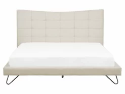 Cama Con Somier De Poliéster Beige Claro/negro 160 X 200 Cm LANNION -Conforama Tienda de ventas 2cfdc15db83417dfea8dcb662502abf46ef3c9e8 92bc1342c4bc4b18aec8b6153f045270