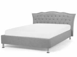 Cama Con Almacenaje De Poliéster Gris Claro/plateado 140 X 200 Cm METZ -Conforama Tienda de ventas 2efb76eee60edd2cf24e76cc3ae0d63a3b8e1173 c2192094e2f94455bf18587fe2a213e6