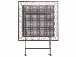 Mesa De Jardín De Metal Negro/dorado 70 X 70 Cm BORMIO -Conforama Tienda de ventas 30756a14b5365ea72866a3fc0845ae44d50ff916 f171587268d445faae9c571890e36d17