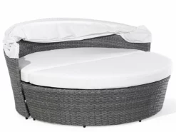 Cama De Exterior De Ratán Gris/blanco Crema SYLT LUX -Conforama Tienda de ventas 30b345373ad03cf70dda52d3889e1fe175299511 2ff0639f02f2494a9be0691b12a70687