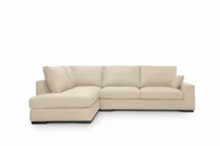 Sofa De 3 Plazas Rinconera HORUS Beige Izquierdo