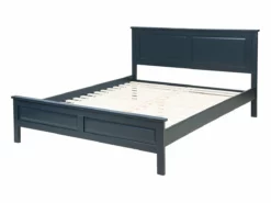 Cama Con Somier De Madera De Pino Azul Oscuro 140 X 200 Cm OLIVET -Conforama Tienda de ventas 3126f07d5f6d68215ba7483df15f7991267643ad 87d2bd1bb03c44cba2f076320d1bd7d9