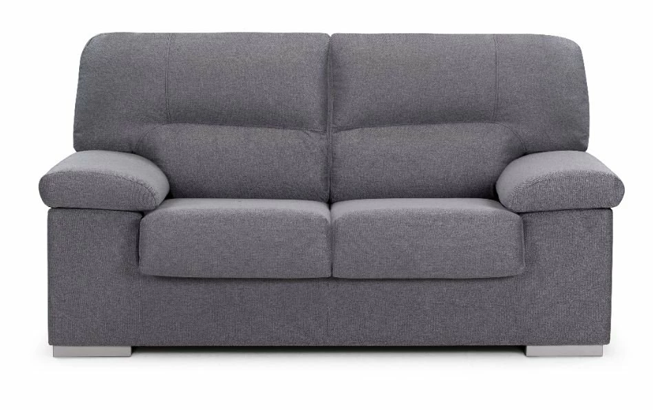 Sofá De 2 Plazas TORONTO, En Color Gris. 1 Sofá De 2 Plazas TORONTO, En Color Gris.