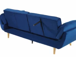 Sofá Cama De Terciopelo Azul ASBY -Conforama Tienda de ventas 31f88030b4c66844ed0945b568972933a44bac42 423346dbf6824a6e9ef3c7a70e8e2b95