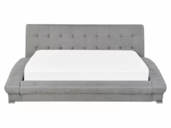 Cama Con Somier De Poliéster Gris/plateado 160 X 200 Cm LILLE -Conforama Tienda de ventas 322cca4c2dec9476b9db830d36f3486f003b73d1 5e762fb58e984fc3bda4e4824a318155