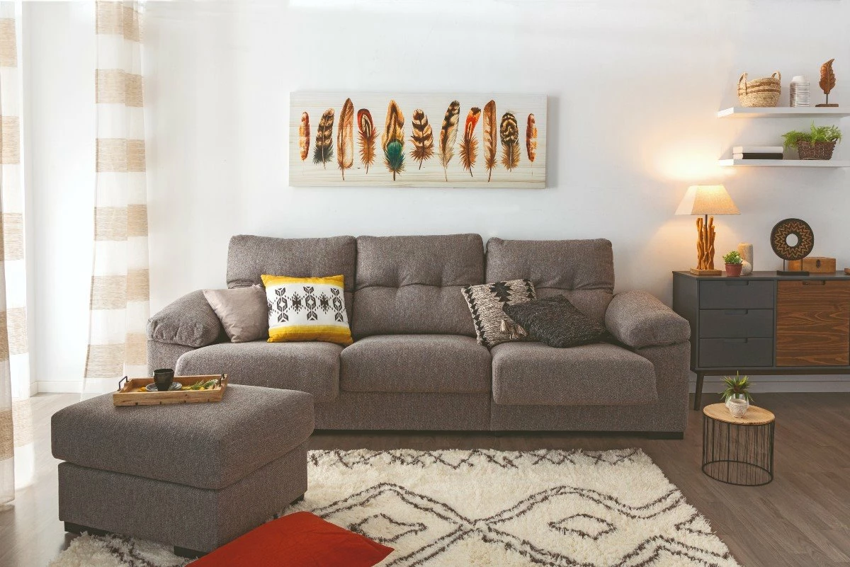 Chaise Longue MIA Color Gris Claro 8 Chaise Longue MIA Color Gris Claro - Imagen 8