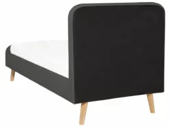 Cama Con Somier De Poliéster Gris Oscuro/madera Clara 90 X 200 Cm RENNES -Conforama Tienda de ventas 34786ffbdef0837a22b7ed62153f4afff08dce96 4d645e695c05469dbd3350027fea74f4