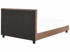 Cama Con Somier De Poliéster Marrón 160 X 200 Cm LA ROCHELLE -Conforama Tienda de ventas 34a8804f2652b1bea53ec37adcd7ae48fdf0555b de732a1c073342618b703a92aaa5eb49