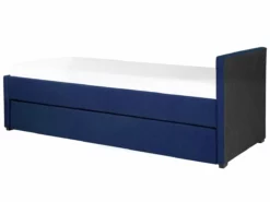 Cama Con Somier De Poliéster Azul Marino 90 X 200 Cm MARMANDE -Conforama Tienda de ventas 3572e50eebf3786c7238744adef6632b1f077281 6957a0313e8343b1a19583c0a1b10db8