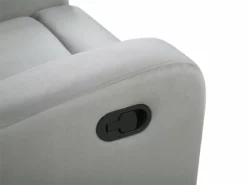 Sillón Reclinable Manual De Terciopelo Gris Claro VERDAL -Conforama Tienda de ventas 35c54ba261dac88881d7a2c0f5c57ef02ad00d5b a208a40bbbf747cb9c2d25d2a701dcee