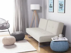 Sofá Cama Beige Claro DUBLIN