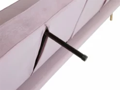 Sofá Cama De Terciopelo Rosa VISNES -Conforama Tienda de ventas 38435d327224083a9db3112d092440603a798b73 b87e89b165464d67b0c18d04efdcc260