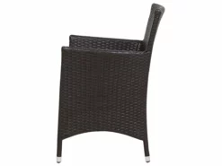 Conjunto De 2 Sillas De Jardín De Ratán Marrón Oscuro/blanco Crema ITALY -Conforama Tienda de ventas 3874d369fabc333aa9df869347e84c198b8e8c43 b3220ff898aa47b8b312796a413bab44