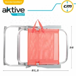 Silla Plegable Alta Aluminio Coral Aktive -Conforama Tienda de ventas 3930277790ed89e42735523df9074738551cf95e 9c5308ef4c624150a36e9fcfc3960cec