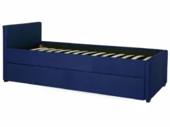 Cama Con Somier De Poliéster Azul Marino 90 X 200 Cm MARMANDE -Conforama Tienda de ventas 3a5985a0f770d1ac43cce8d0b2b66715ab6635cd 0a0c4ef7cc4c4d8ab87d36fd8f1a6897