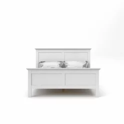 Cama Madera PARIS 160X200 Blanca