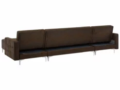 Sofá Cama En Forma De U Marrón En Piel Sintética ABERDEEN -Conforama Tienda de ventas 3bf63d0f310a7d135327f1fc4ec8ea0e5f942fe5 fed1e47da87e4055a3bae68b7c1d4d34