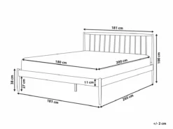 Cama Con Somier De Metal Blanco/madera Clara 180 X 200 Cm MAURS 11 Cama Con Somier De Metal Blanco/madera Clara 180 X 200 Cm MAURS -Conforama Tienda de ventas 3df74e9027c243cd7e776399b671bb8d51197e54 06baf85860854fa2aade409f93f0fad9
