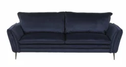 Sofá De 3 Plazas MALERMO, ColorAzul