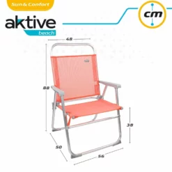 Silla Plegable Alta Aluminio Coral Aktive -Conforama Tienda de ventas 4058a22c1db95bf988d438c8e510d047b7869e53 e3e502009beb4fa6a10087667c1e798b