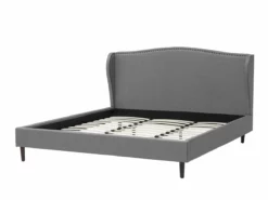 Cama Con Somier De Poliéster Gris/madera Oscura 180 X 200 Cm COLMAR -Conforama Tienda de ventas 4189ec6a75b10fb301cec7257a2a9da27a6346fb 39ae83aa696e4bcdaf2ef78d084e55e3