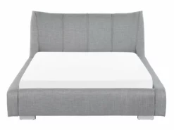 Cama Con Somier De Poliéster Gris Claro/plateado 140 X 200 Cm NANTES -Conforama Tienda de ventas 41d66b124a746cedc9cffacfd70286eb2e91ab0d 9d4e19370e5642ae8ee8188fc12a68a0