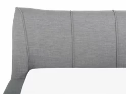 Cama Con Somier De Poliéster Gris Claro/plateado 140 X 200 Cm NANTES -Conforama Tienda de ventas 422f50282852003d822929e465078375fa2f3ad2 121a27899fbf43a79f36df2803c89f1a