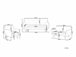 Conjunto De Sala De Estar 6 Plazas De Terciopelo Azul BODO -Conforama Tienda de ventas 43d03cadd8bb15b89eacf5e9c2805338eccd42ea 9f417b95e7864c6fa975eadf957b801c