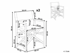 Conjunto De 2 Sillas De Balcón De Madera Clara MOLISE 10 Conjunto De 2 Sillas De Balcón De Madera Clara MOLISE -Conforama Tienda de ventas 468082d85328bb575a6912ecbf8c0d216c1b0852 e5825d3fd3e54f12a841aabba609985b
