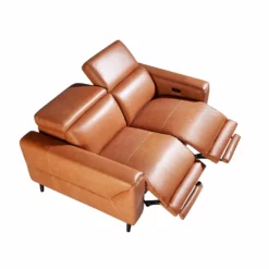 Sofá 3 Plazas Tapizado En Piel De Origen Vacuno.Asientos Con Mecanismos De Relax Eléctricos Y Reposacabezas Articulados Independientes. Estructura Interior De Madera De Pino Natural Y Patas En Madera Maciza Color Nogal. -Conforama Tienda de ventas 4692eea3ad54a697dbcf8700ef8012b805ef9669 4d0898445d4f401394ff1a68b035cdf4