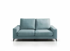 Sofá De 3 Plazas Fijo RUBI, Color Azul