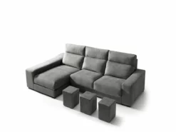 FULL Chaise Longue 3 Plazas 3 Poufs FULL Izquierda Antracita -Conforama Tienda de ventas 4833d1b45f8525c31d9e1d306c1880db87d2b987 108299 4