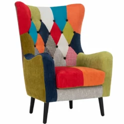 CIRCO SILLÓN ESTAMPADO PATCHWORK -Conforama Tienda de ventas 4ae8ff66b18a5f494fb2a65570f615fb8ac83136 106638 03