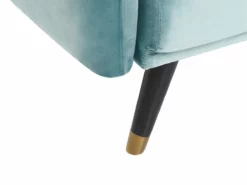 Sofá Cama 3 Plazas De Terciopelo Azul Claro/negro VIMMERBY -Conforama Tienda de ventas 4b2531ac98cd75d58127c1d1ee45cc750cb71038 3cffba90ced84ca2b44661f6c1bfcadf