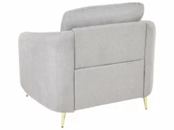 Sillón De Poliéster Gris Claro/dorado TROSA 18 Sillón De Poliéster Gris Claro/dorado TROSA -Conforama Tienda de ventas 4c04d7cad9454e229ef20a66154fd0b98f9ecc4d ac510417f526497c8b1cfab82b580388