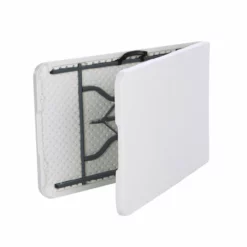 Mesa Rectangular Plegable Blanco LIFETIME 245 X 76 X 74 Cm