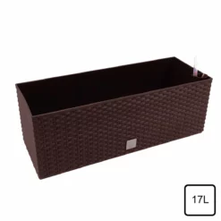 Prosperplast Jardinera Rectangular 17 Litros Con Autorriego Color Chocolate 52x20x19cm -Conforama Tienda de ventas 4cb5d02687112d4525630657484370110121723f 65947e5a35b744928774205eef317010