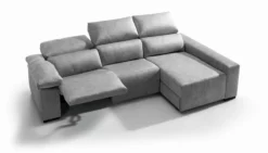 Chaise Longue Relax BALTIA Derecho - GRIS -Conforama Tienda de ventas 4eee3ba0c0029483590d018ea0fc671438fd5f9e 100221 03