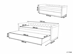 Cama Con Somier De Poliéster Beige 80 X 200 Cm LIBOURNE -Conforama Tienda de ventas 4fbe4731e36d45618656c1ef2136292f680e67bf 903333b8af624366a52ff18a14ae98a7