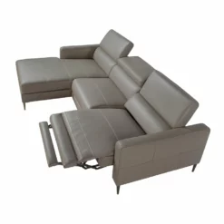 ANGEL CERDA Sofá Chaise Longue En Piel Gris Con Relax -Conforama Tienda de ventas 517c46c6165e5e15c6b9afb66ac0fdfd7ebcfae6 85bff60e422d4c2da49b10aa9c0fe390
