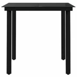 Juego De Comedor De Jardín 5 Piezas Negro Y Marrón VidaXL -Conforama Tienda de ventas 5184da5cedc31f40cecc70014315f9b81a982bc7 ca1c2128f6ae45da839f85aebbdec11d
