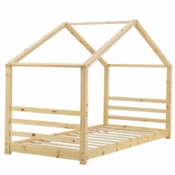 Cama Para Niños De Pino Vardø 90 X 200 Cm - Forma De Casa - Color Pino Natural [en.casa] -Conforama Tienda de ventas 52f0b461da0f67ac7691c32e6a027347a3628db3 8be3a4585d364128890762e7e50bb990