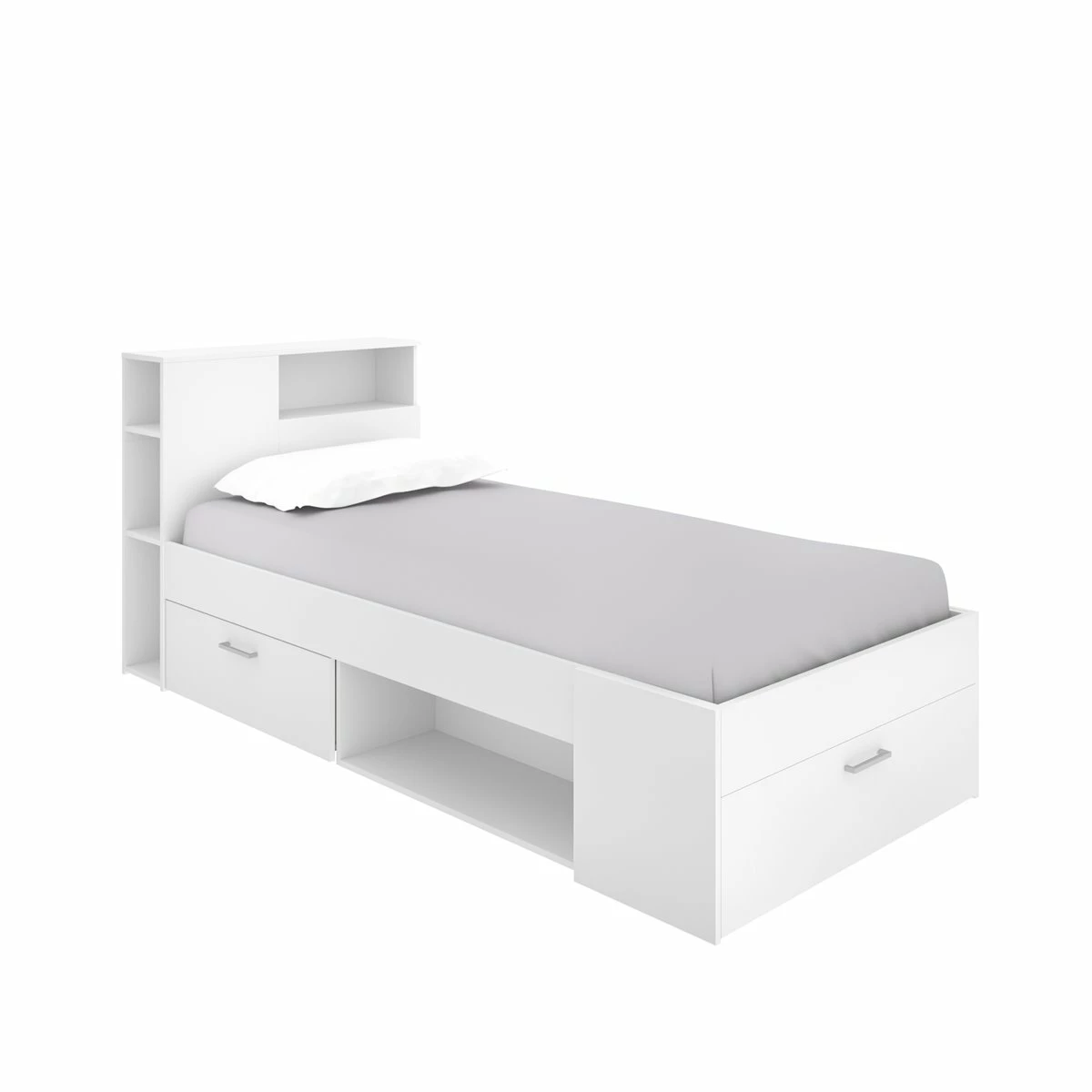 Cama Compacta 90X190 Con Cajones LANKA 1 Cama Compacta 90X190 Con Cajones LANKA