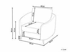 Sillón De Poliéster Gris Claro/dorado TROSA 14 Sillón De Poliéster Gris Claro/dorado TROSA -Conforama Tienda de ventas 5436d6d242afaa70910cb93f8bc5c2b0df8ecb20 0aa3edf187c14202bf6ff6a2457a851d