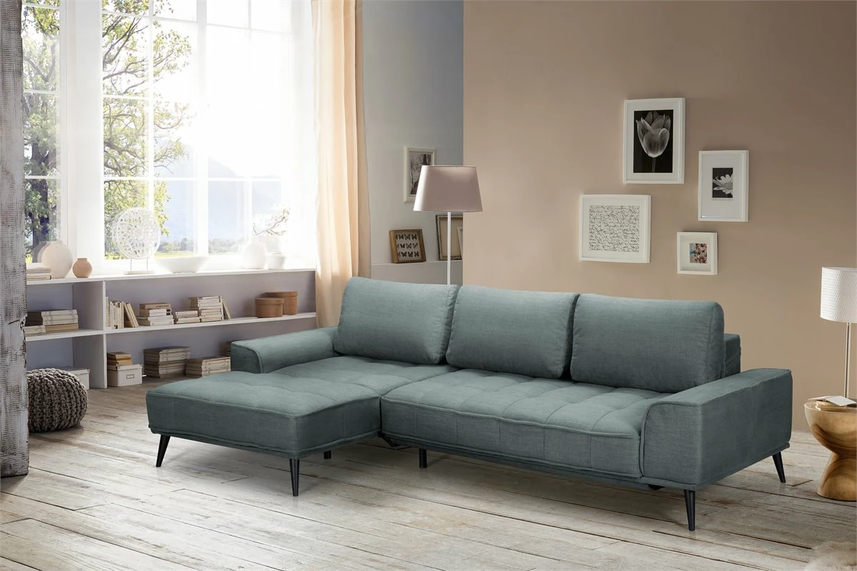 Chaise Longue GOMERA Izquierda Color Gris 3 Chaise Longue GOMERA Izquierda Color Gris - Imagen 3