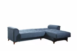 CHAISE LONGUE REVERSIBLE CON CAMA ELZA AZUL -Conforama Tienda de ventas 55a5caea6d14cfb80785d4272591b9d6549f72a4 401059 05