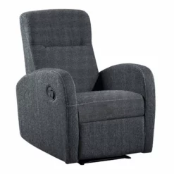 Sillón Relax Home Bali Gris Marengo Jaspeado, Gris Pearl Jaspeado 70 X 100 X 97 Cm