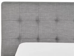 Cama Con Somier De Poliéster Gris/plateado 180 X 200 Cm LILLE -Conforama Tienda de ventas 56cf7cb4404622623991987255bc6e953dad2595 2c0117cf557b45189d83711d00c907c4