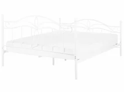 Cama Con Somier De Metal Blanco 140 X 200 Cm ANTLIA -Conforama Tienda de ventas 58304c33619357ba33198caff63095972764093d 172db33138984d8797bad6d707f91b7d
